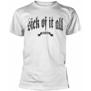 Sick Of It All Tricou Pete White XL imagine