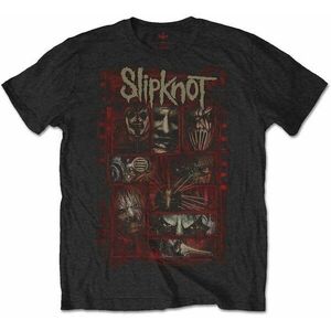 Slipknot Tricou Sketch Boxes Unisex Black 2XL imagine