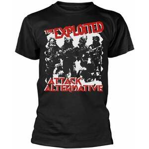 The Exploited Tricou Attack Black S imagine