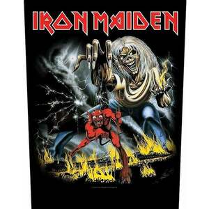 Iron Maiden Number Of The Beast Petic cusut imagine