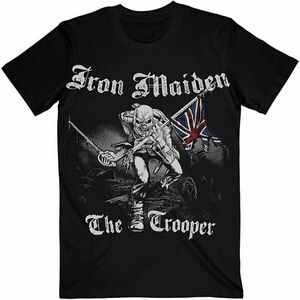 Iron Maiden Tricou Sketched Trooper Unisex Black XL imagine