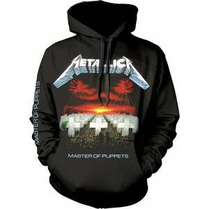 Metallica Hoodie Master Of Puppets Tracks Black S imagine