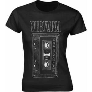 Nirvana Tricou As You Are Tape Womens Black S imagine