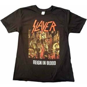 Slayer Tricou Reign in Blood Unisex Black 2XL imagine