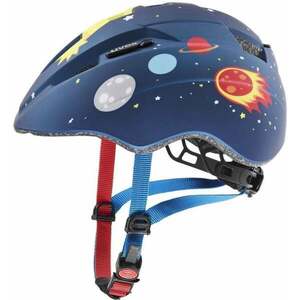 UVEX Kid 2 CC Blue Rocket Matt 46-52 Cască bicicletă copii imagine