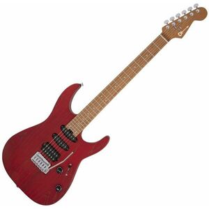 Charvel Pro-Mod DK24 HSS 2PT CM Red Ash Chitară electrică imagine