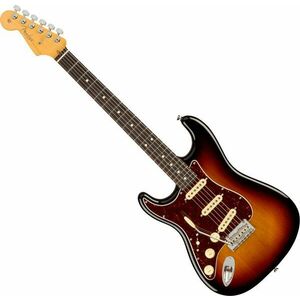 Fender American Professional II Stratocaster RW LH 3-Tone Sunburst Chitară electrică imagine