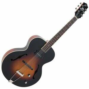 The Loar LH-309 Vintage Sunburst Chitară semi-acustică imagine