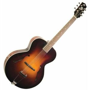 The Loar LH-600 Vintage Sunburst Chitară semi-acustică imagine