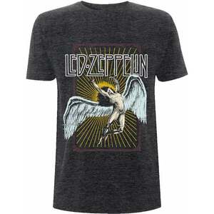 Led Zeppelin Tricou Icarus Unisex Dark Heather Grey XL imagine