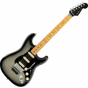 Fender Ultra Luxe Stratocaster FR HSS MN Silverburst Chitară electrică imagine