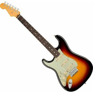 Fender American Ultra Stratocaster LH RW Ultraburst Chitară electrică imagine