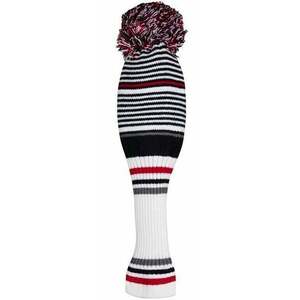 Callaway Pom Pom Fairway White/Black/Charcoal/Red Headcovers imagine