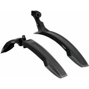 Zéfal Deflector FM60 + RM60 Mudguards Set Black 27, 5" (584 mm)-26" (559 mm) Față-Spate Aripă bicicletă imagine