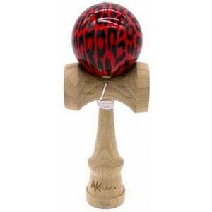 Nokaic Kendama Leopard Red Kendama imagine