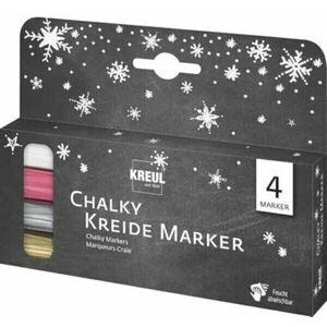 Kreul Chalk Marker Marker cretă 4 buc imagine