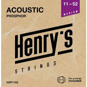 Henry's Phosphor 11-52 Corzi chitare acustice imagine