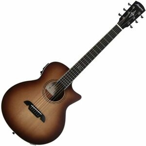 Alvarez LJ2CESHB Shadowburst Chitară electro-acustică Jumbo imagine