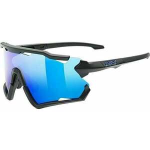 UVEX Sportstyle 228 Black Mat/Mirror Blue Ochelari ciclism imagine