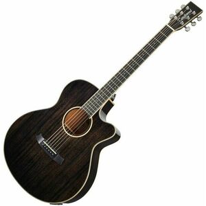 Tanglewood TW4 E BS Black Shadow Gloss Chitară electro-acustică imagine