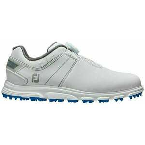 Footjoy Pro SL BOA White/Grey 34 Pantofi de golf pentru copii imagine