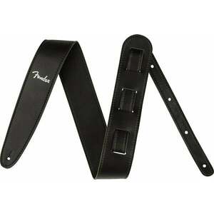 Fender Vegan Leather Strap 2.5'' Curea de chitară Black imagine