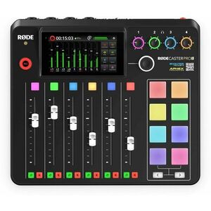 Rode RODECaster Pro II Black Mixer de podcasturi imagine