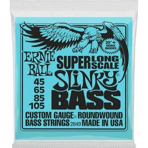 Ernie Ball 2849 Slinky Super Long Scale Corzi pentru chitare bas imagine