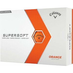 Callaway Supersoft 2023 Orange Minge de golf imagine