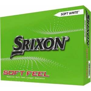 Srixon Soft Feel Golf Balls Soft White Minge de golf imagine