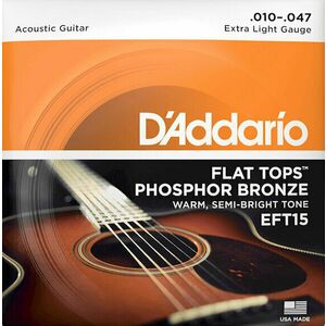 D'Addario EFT15 Corzi chitare acustice imagine