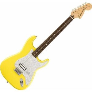 Fender Limited Edition Tom Delonge Stratocaster Graffiti Yellow Chitară electrică imagine