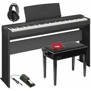 Yamaha P-145B DELUXE SET Pian de scenă digital Black imagine