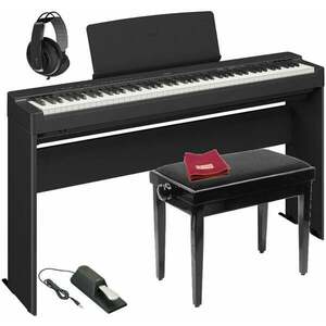 Yamaha P-225B DELUXE SET Pian de scenă digital Black imagine