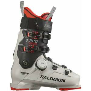 Salomon S/Pro Supra BOA 120 GW Gray Aurora/Black/Red 28/28.5 Clăpari de schi alpin imagine