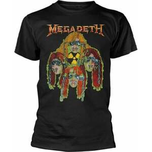 Megadeth Tricou Nuclear Glow Heads Black L imagine