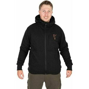 Fox Fishing Hanorac Collection Sherpa Hoody Black/Orange 3XL imagine