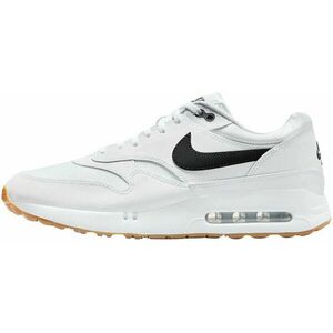 Nike Air Max 1 '86 Unisex Shoe White/Black 44, 5 Pantofi de golf pentru bărbați imagine