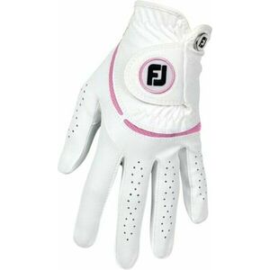 Footjoy Weathersof Golf White/Pink Mâna stângă S Mănuși pentru femei imagine