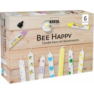 Kreul Candle Pen Bee Happy Set Refill cerneală 6 buc imagine