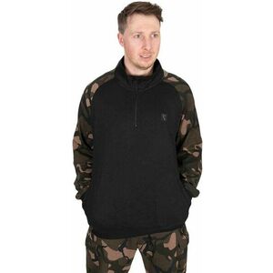 Fox Fishing Hanorac LW Black/Camo Qtr Zip - S imagine