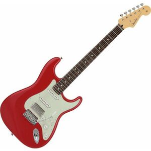 Fender MIJ Hybrid II Stratocaster HSS RW Modena Red Chitară electrică imagine