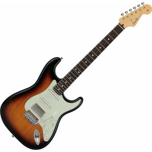 Fender MIJ Hybrid II Stratocaster HSS RW 3-Color Sunburst Chitară electrică imagine