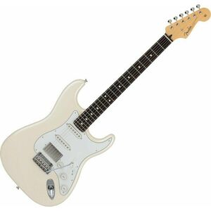 Fender MIJ Hybrid II Stratocaster HSS RW Olympic Pearl Chitară electrică imagine