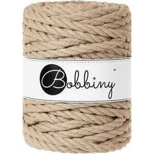 Bobbiny 3PLY Macrame Rope 9 mm 30 m Nisip Șnur imagine