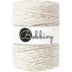 Bobbiny 3PLY Macrame Rope 5 mm 100 m Golden Natural Șnur imagine