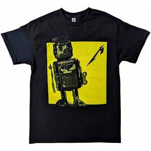 Metallica Tricou 72 Seasons Burnt Robot Unisex Black 2XL imagine