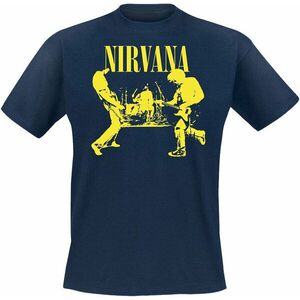 Nirvana Tricou Stage Unisex Albastru Navy L imagine