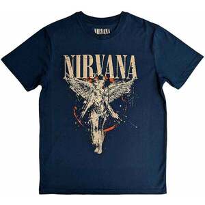 Nirvana Tricou In Utero Unisex Blue L imagine