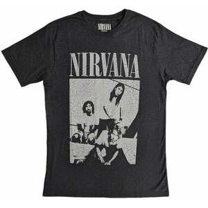 Nirvana Tricou Sitting Unisex Black S imagine